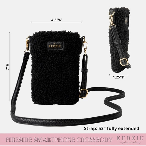 Kenzie Sherpa phone crossbody new with tags - Picture 6 of 6
